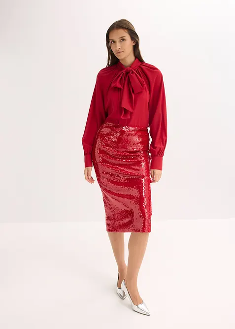 Schluppenbluse, bonprix