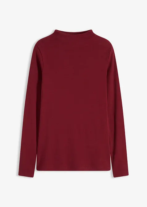 Geripptes Langarmshirt, bonprix