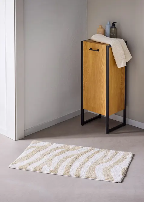 Tapis de bain au motif z&egrave;bre, bonprix