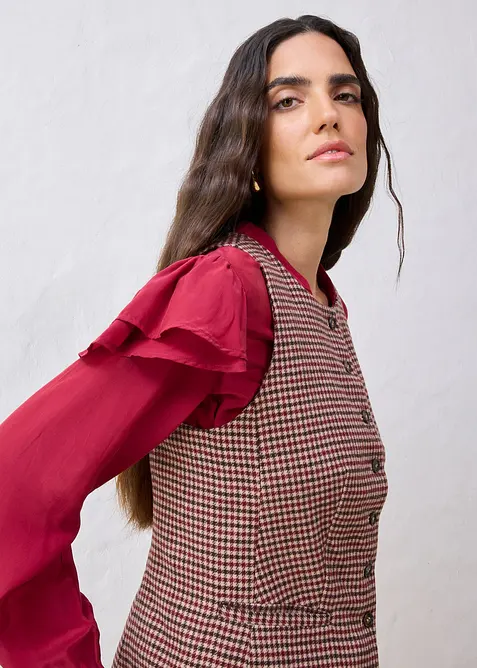 Weste mit Wollanteil, bonprix