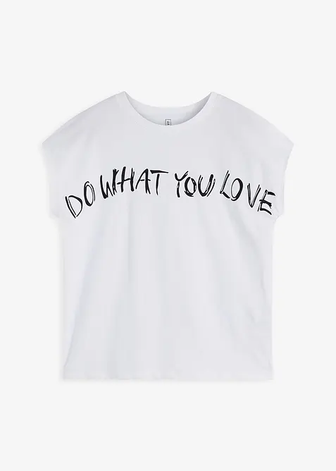 Oversize-Shirt aus reiner Bio-Baumwolle, bonprix