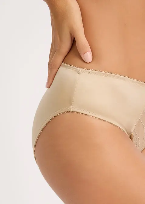 Slip mit glitzernder Stickerei, bonprix