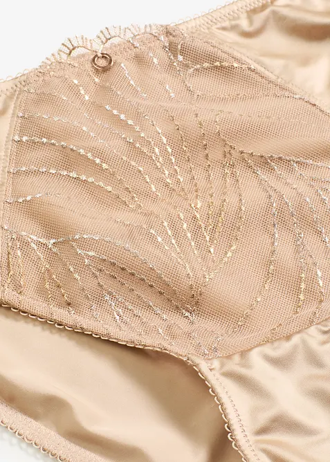 Slip mit glitzernder Stickerei, bonprix