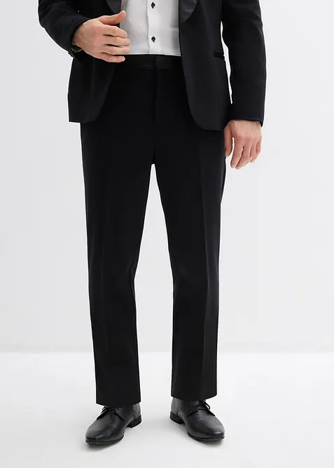 Smoking-Anzugshose mit Stretchanteil, Slim Fit, bonprix