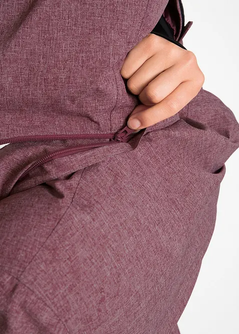 Veste outdoor fonctionnelle avec intérieur polaire peluche, imperméable, bonprix