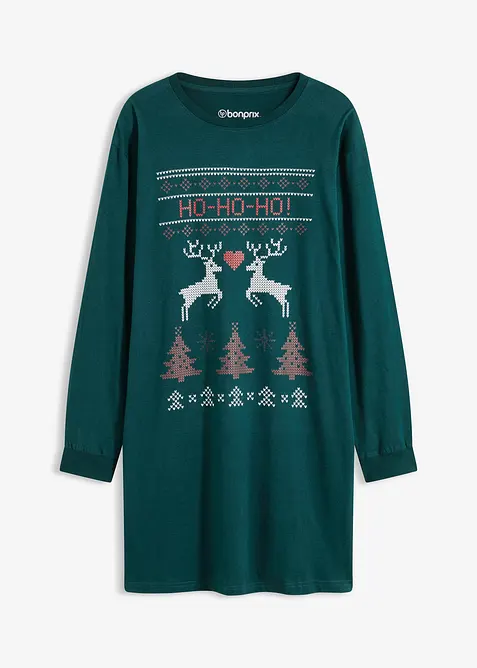 Chemise de nuit 100% coton, bonprix