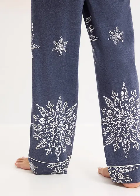 Pyjama mit Knopfleiste, bonprix