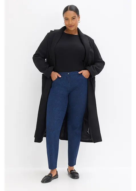 Twillhose mit edlem Druck, bonprix