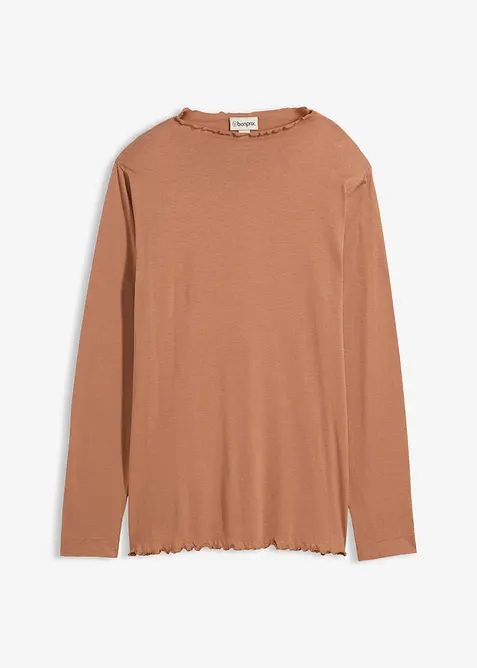 Langarmshirt aus Baumwollmix, bonprix