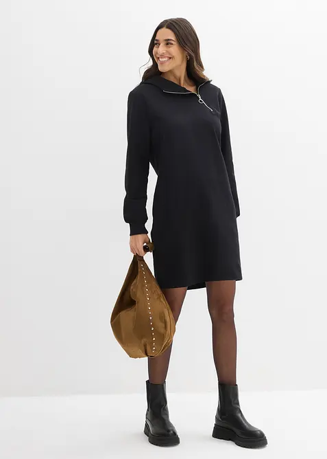 Robe en molleton de coton mélangé, bonprix