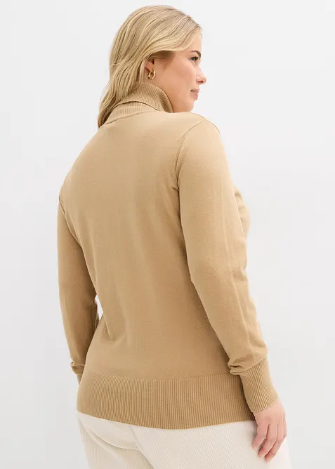 Basic Rollkragenpullover, bonprix