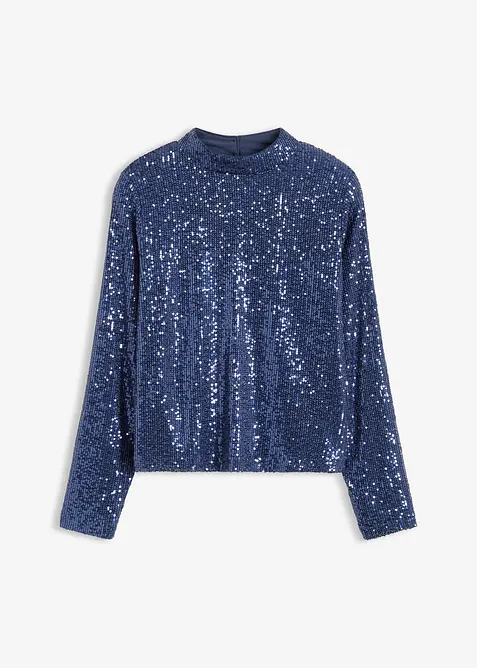Blouse à sequins, bonprix
