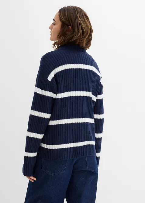 Gestreifter Pullover, bonprix