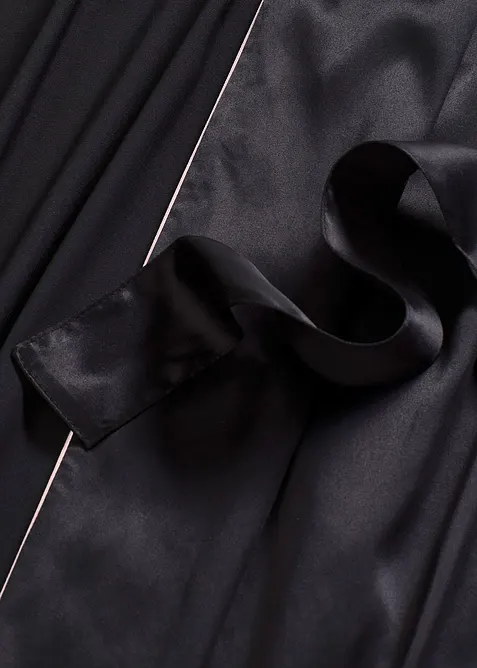 Satin Kimono mit Glanzeffekt, bonprix