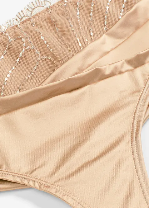 String Panty mit nahtloser Hinterhose, bonprix