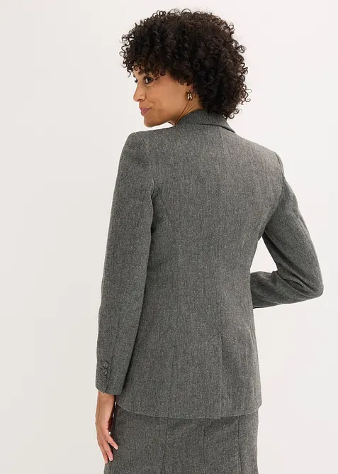 Blazer aspect tweed, bonprix