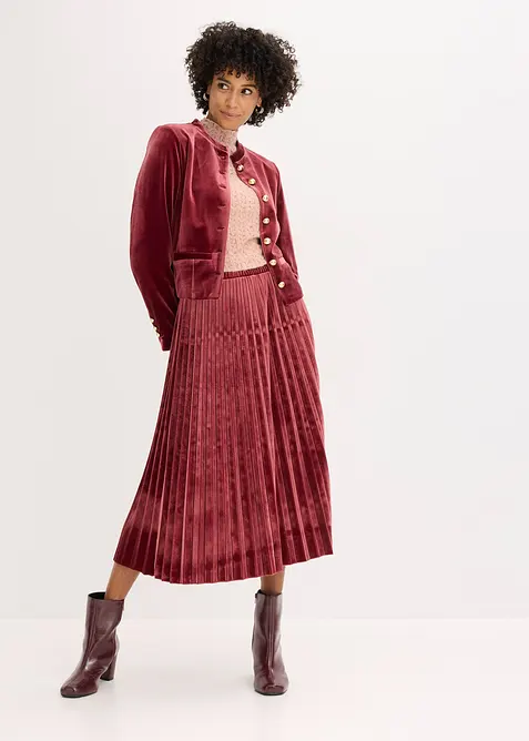 Rollkragenshirt aus Spitze, bonprix