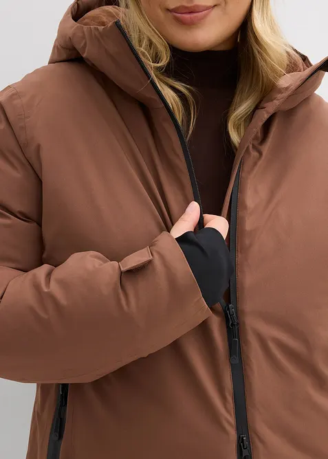 Skijacke, mit Schneefang, bonprix