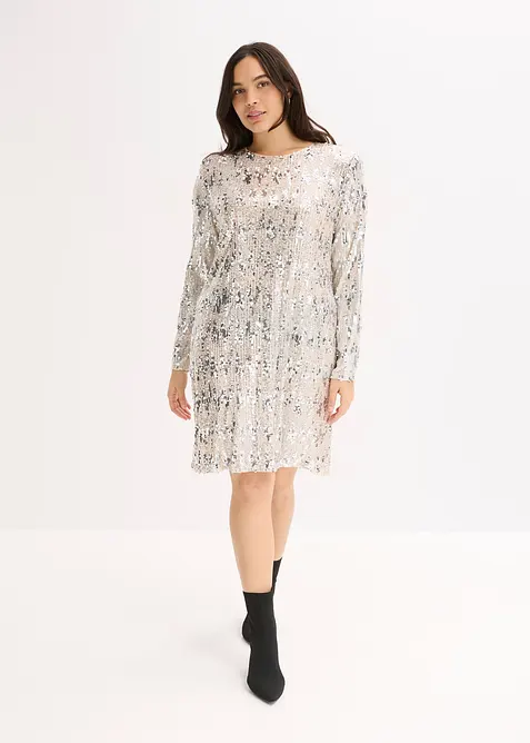 Robe à sequins, bonprix