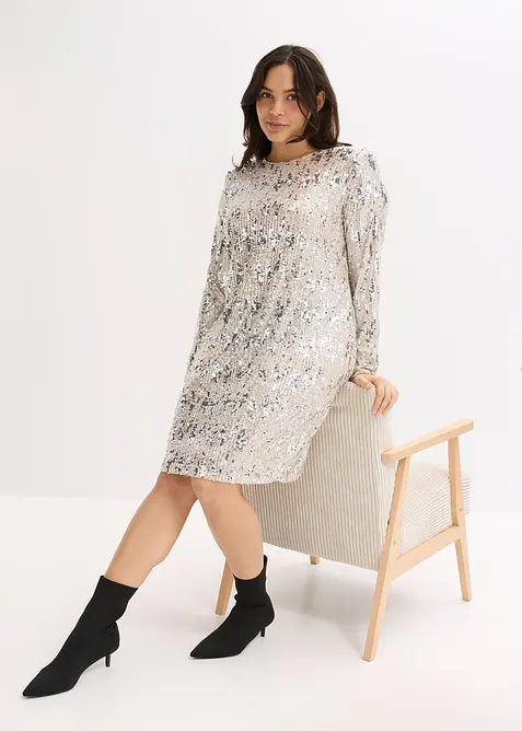 Robe à sequins, bonprix