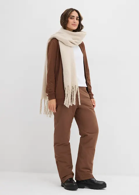 Ski-Funktionshose, warm wattiert, mit Schneefang, bonprix