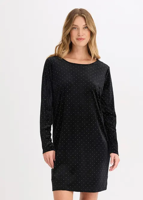 Robe en velours, bonprix