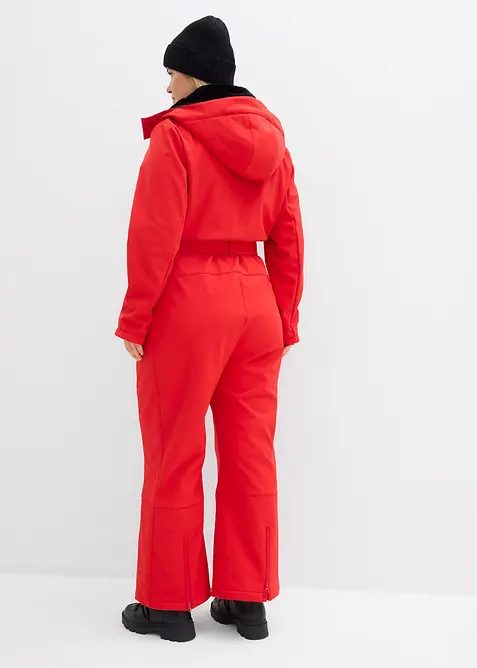 Combinaison de ski rembourr&eacute;e en softshell d&eacute;perlant, bonprix