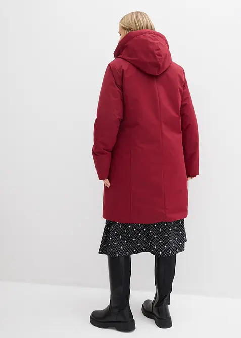 wasserabweisender Outdoor-Mantel, 2in1 Optik, bonprix