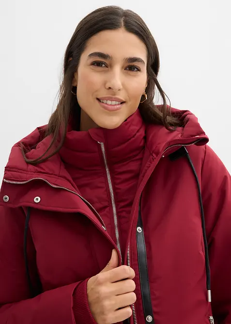 Manteau outdoor déperlant, aspect 2en1, bonprix
