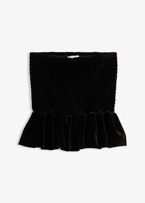 Hosenrock aus softem Samt, bonprix