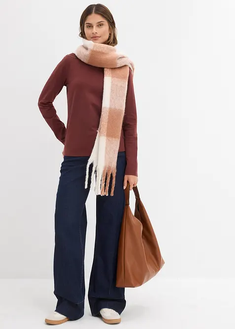 Figurbetontes Langarmshirt, bonprix