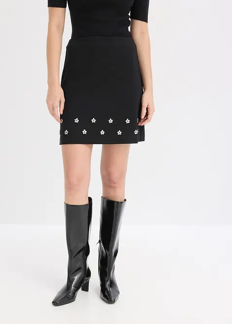 Minirock aus Baumwolle, bonprix