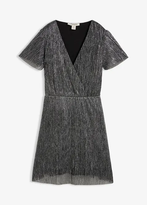 Kurzes Glitzerkleid, bonprix