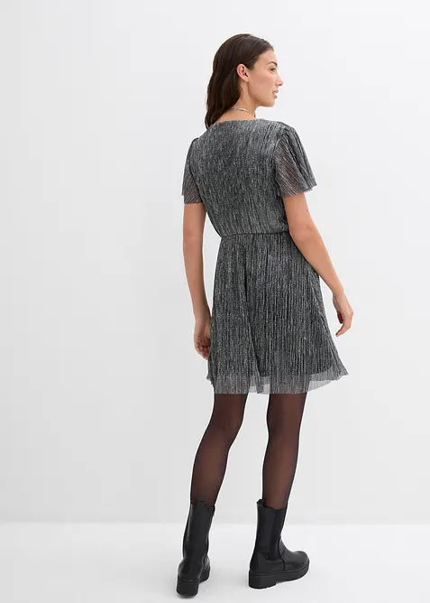 Kurzes Glitzerkleid, bonprix