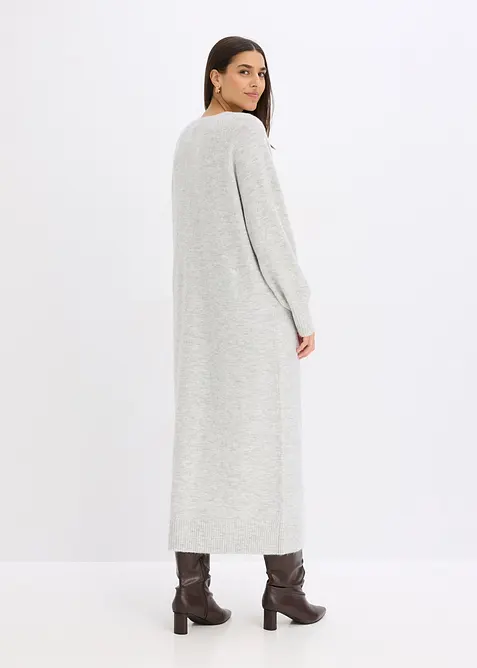 Oversized Strickkleid in Midil&auml;nge, bonprix