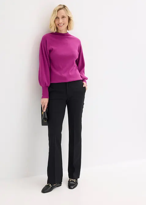 Feminine Hose mit Bügelfalte, bonprix