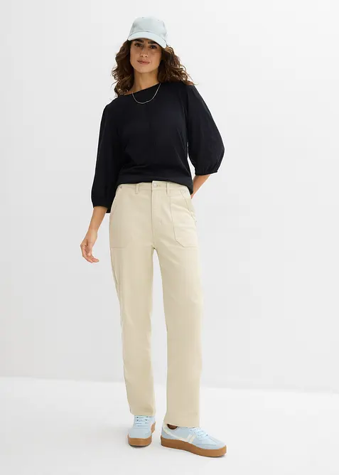 Shirt aus reiner Baumwolle, bonprix