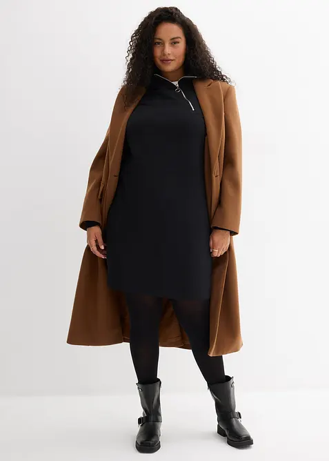 Robe en molleton de coton mélangé, bonprix