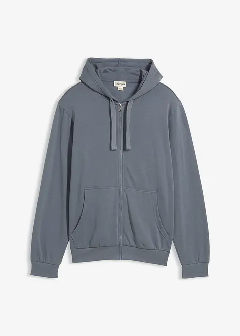 Sweat zippé à capuche, bonprix