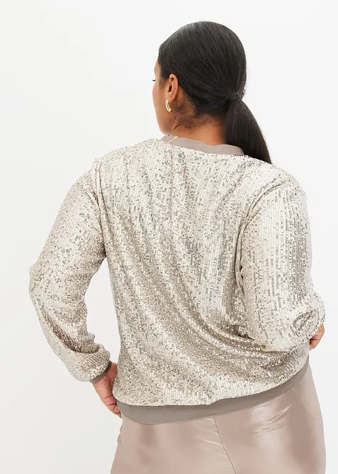 Blouson &agrave; sequins, bonprix