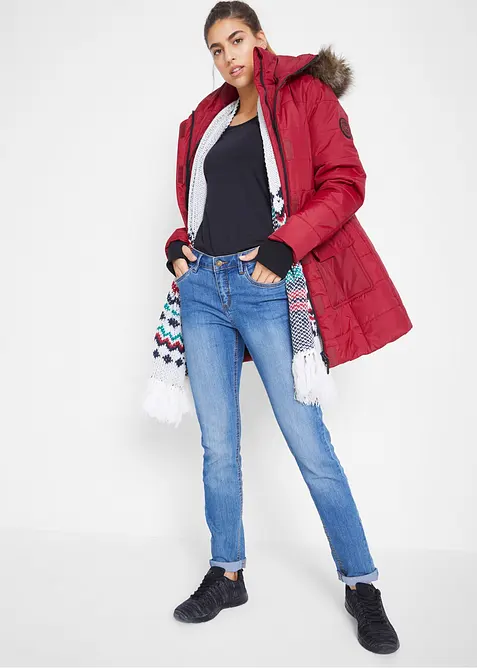 Parka longue style 2-en-1, matelassée et déperlante, bonprix