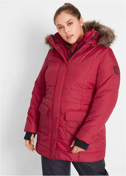 Parka longue style 2-en-1, matelassée et déperlante, bonprix