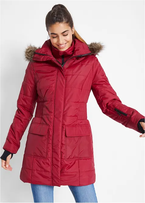Parka longue style 2-en-1, matelassée et déperlante, bonprix