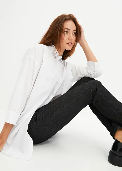 Super-Stretch-Jeans aus leichtem Material, bonprix