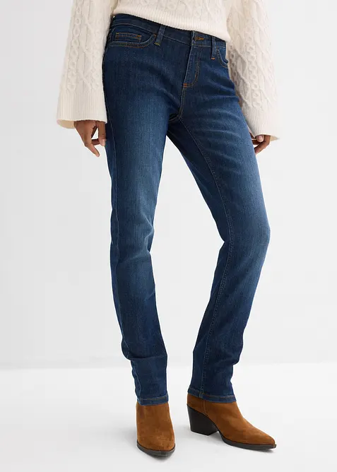 Jean skinny taille mi-haute, extensible, bonprix