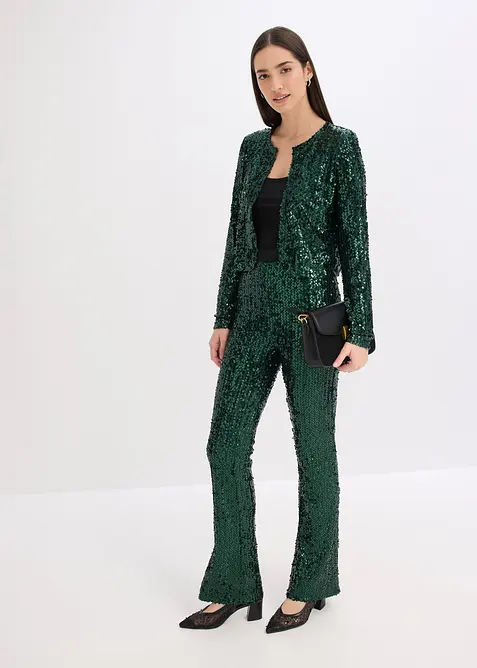 Gilet à sequins, bonprix
