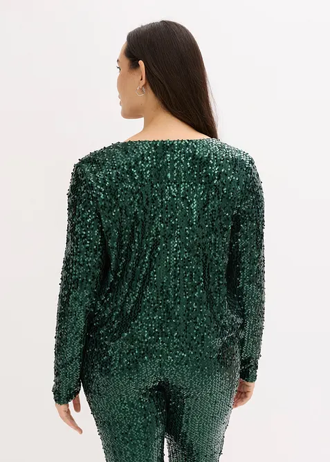 Gilet à sequins, bonprix