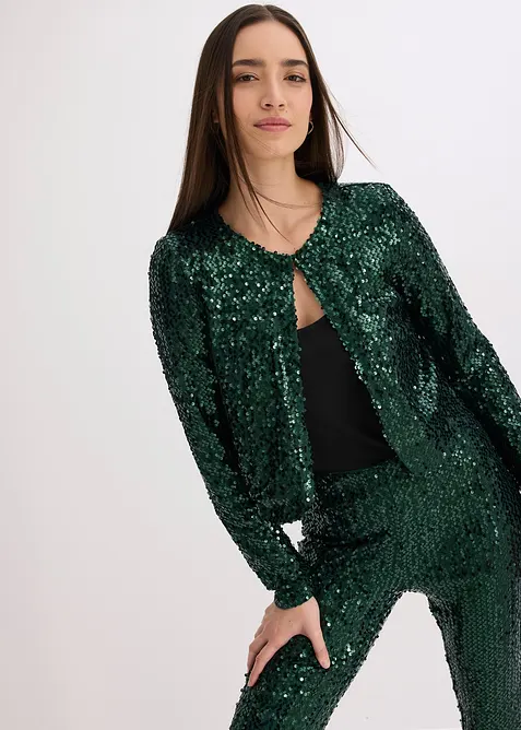 Gilet à sequins, bonprix