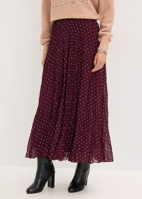 Chiffon-Rock in Crash-Optik, bonprix