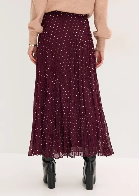 Chiffon-Rock in Crash-Optik, bonprix